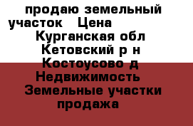 продаю земельный участок › Цена ­ 1 000 000 - Курганская обл., Кетовский р-н, Костоусово д. Недвижимость » Земельные участки продажа   